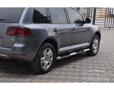 Пороги - трубы "Delux" для Touareg (2010-...).